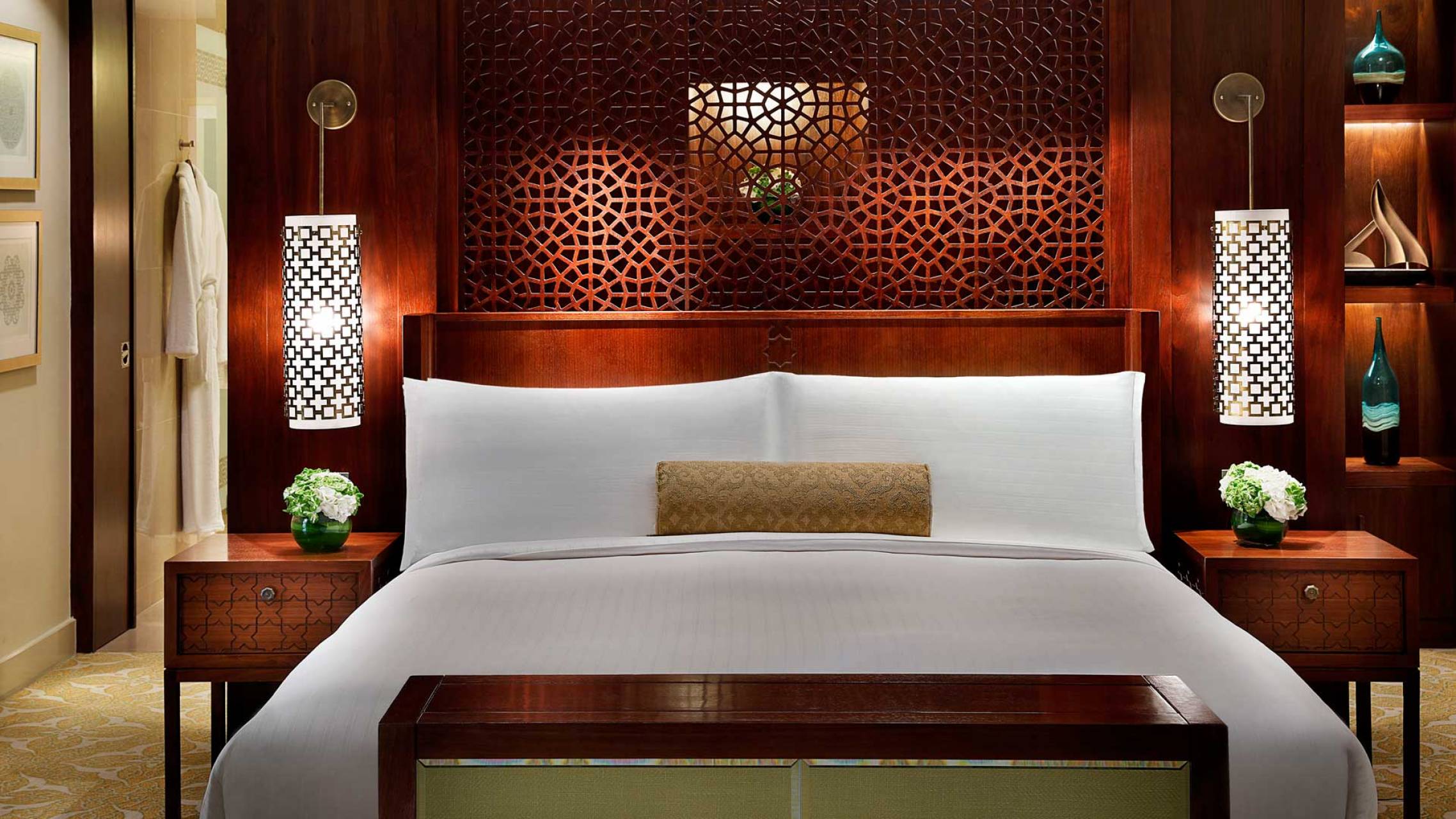 The Ritz Carlton, Dubai Ocean Club Suite Schlafzimmer