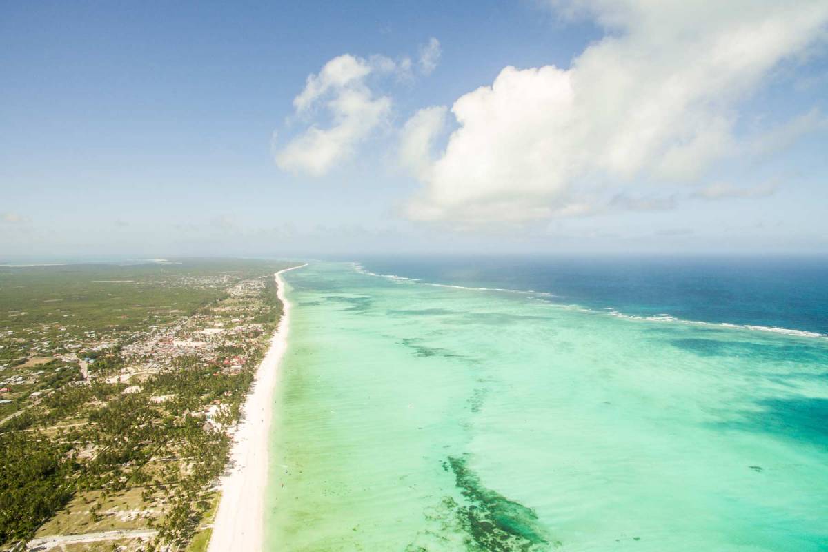 Zanzibar White Sand Coastline