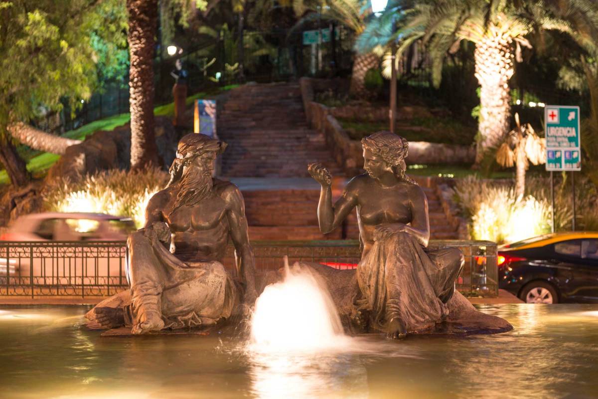 The Singular Santiago Fountain